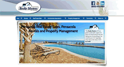 Desktop Screenshot of pensacolarealtymasters.com