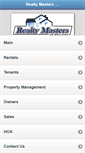 Mobile Screenshot of pensacolarealtymasters.com